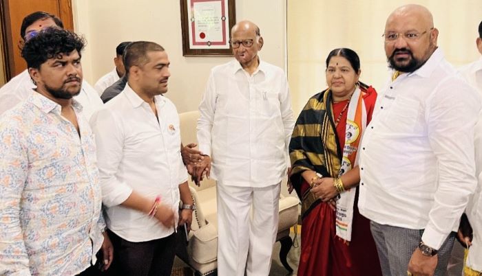 भोसरीत भाजपाला धक्का माजी नगरसेविका भीमाबाई फुगे तुतारी फुंकणार