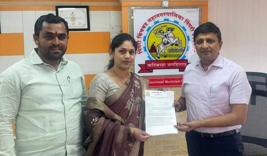 रावेतमधील वेस्ट टू एनर्जी प्रकल्पाला विरोध; नगरसेविका ऐश्वर्या तरस यांचे आयुक्तांना निवेदन