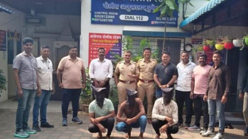 तळोजा गोळीबार प्रकरणी तीन जणांना पुण्यातील आंबेगाव दत्तनगर येथून अटक