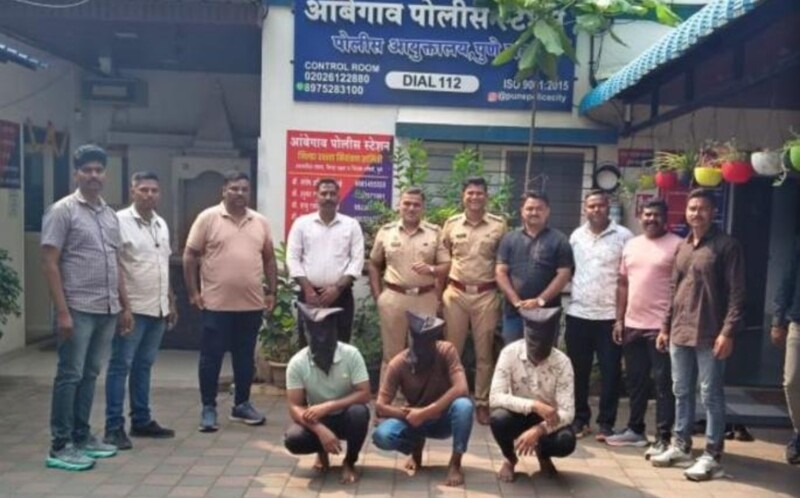 तळोजा गोळीबार प्रकरणी तीन जणांना पुण्यातील आंबेगाव दत्तनगर येथून अटक
