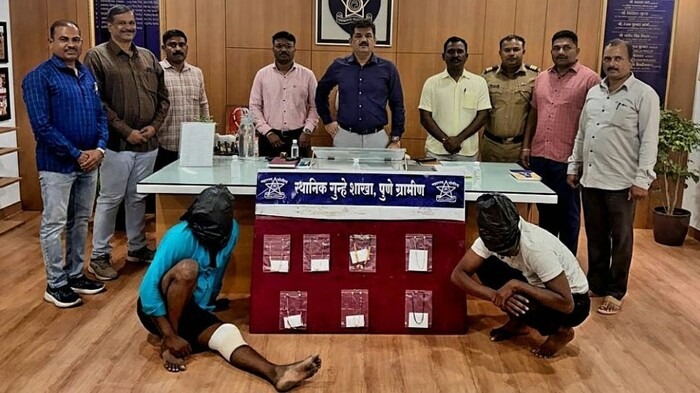 पुणे जिल्ह्यातील सोनसाखळी चोरीच्या सहा गुन्ह्याचा छडा, दोघांना अटक ; ९ लाखांचा मुद्देमाल जप्त