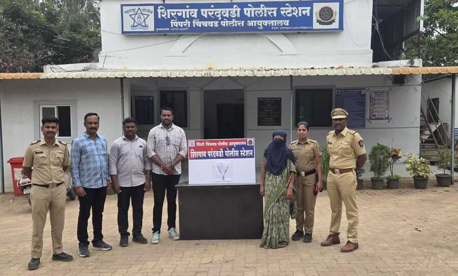 देवीच्या मूर्तीवरील सोन्याचे मंगळसूत्र चोरणाऱ्या मोलकरीणला अटक; २ लाख ८४ हजारांचा ऐवज हस्तगत