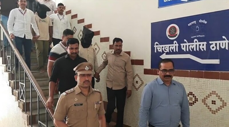 तळवडे मधील दरोडा प्रकरणी ८ तासात तिघांना अटक, चिखली पोलिसांची धडाकेबाज कारवाई